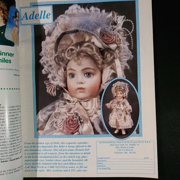 Vtg Doll World Magazine June 1999 Pricing Guide Here Comes the Brides 82 Pgs - Picture 5 of 10